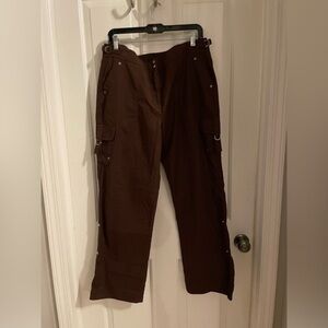 Jones New York size 14 brown pants